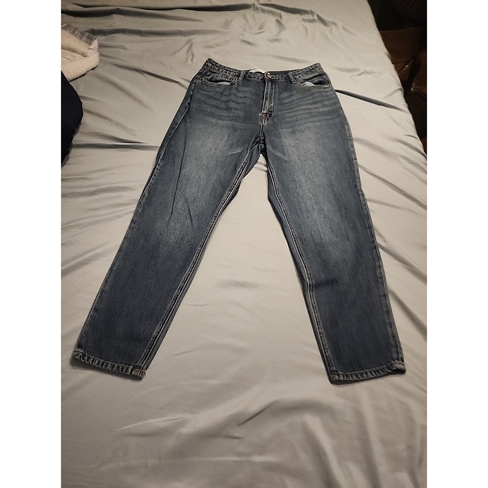 Kancan womens size 29/26  jeans medium Wash high rise 100% Cotton Style# 128115